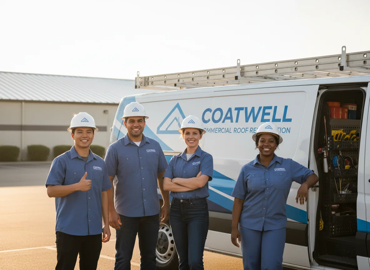Commercial roof coating company in Cowiche, WA